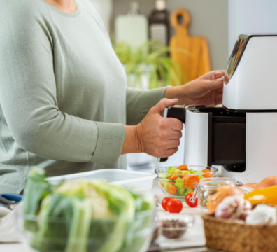 氣炸鍋居家烹調情境 廚房健康料理方式