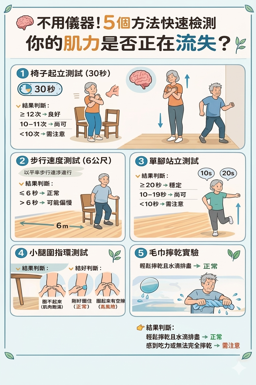 肌少症自我測試