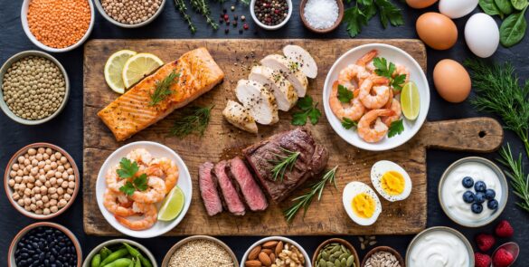 富含蛋白質的食物