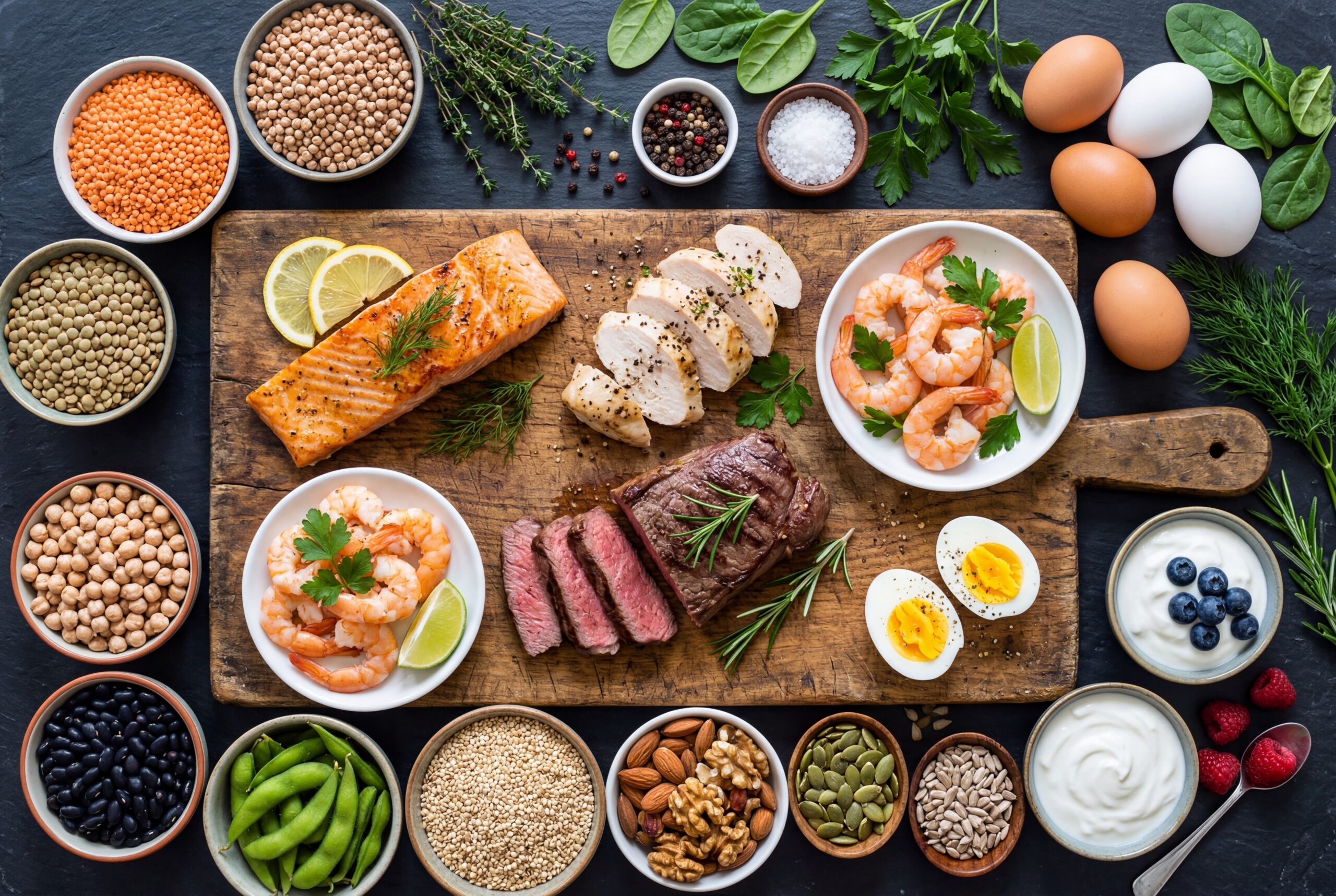 富含蛋白質的食物